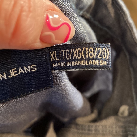 Calvin Klein Chambray Blue Button Down shirt XL - Picture 6 of 10